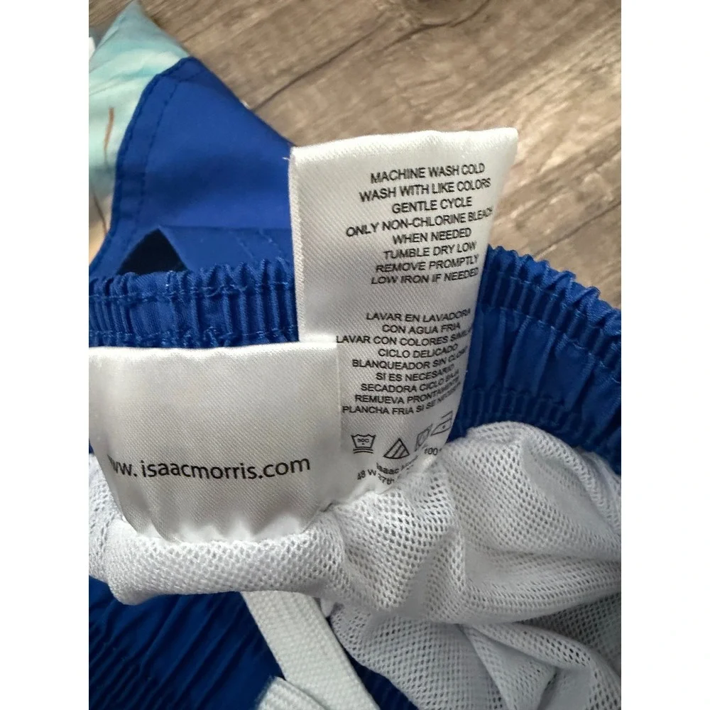 Disney Lilo & Stitch Kids Swim Set Rash Guard & Trunks Blue White Size 4/5